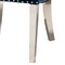Baxton Studio Honora Contemporary Glam and Luxe Navy Blue Velvet Fabric and Silver Metal 2Piece Dining Chair Set 221-2PC-12910-ZORO - alternate 10
